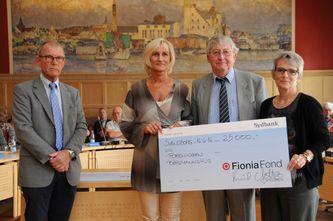 Foreningen modtager 16. juni 2016 kr 25.000 fra Fionia Fonden.